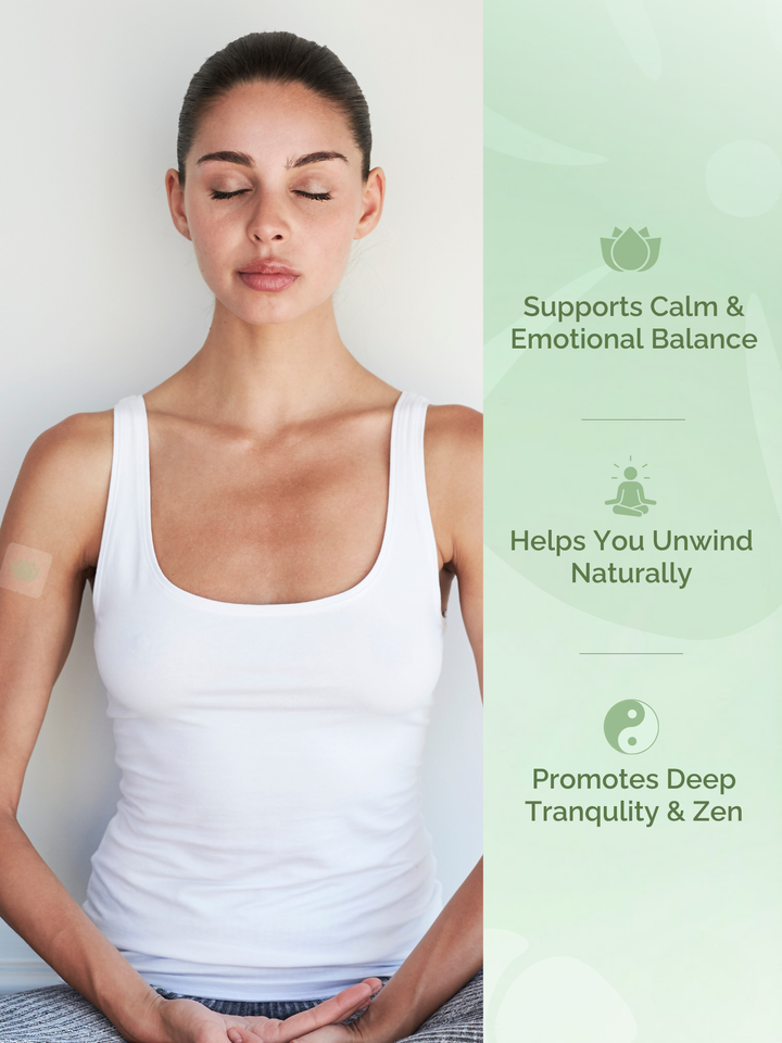 Calm Patch Premium Vitamin Patches for Sleep, Energy, Focus & More | Patch Love