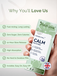 Calm Patch Calm Patch - Natural Daily Support for Stress & Mood | Patch Love