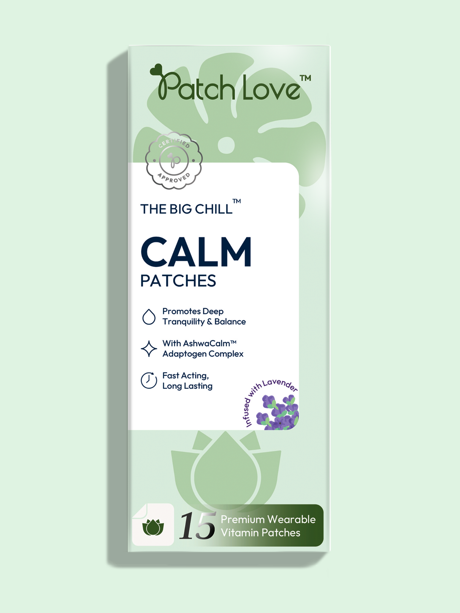 Calm Patch Calm Patch - Natural Daily Support for Stress & Mood | Patch Love