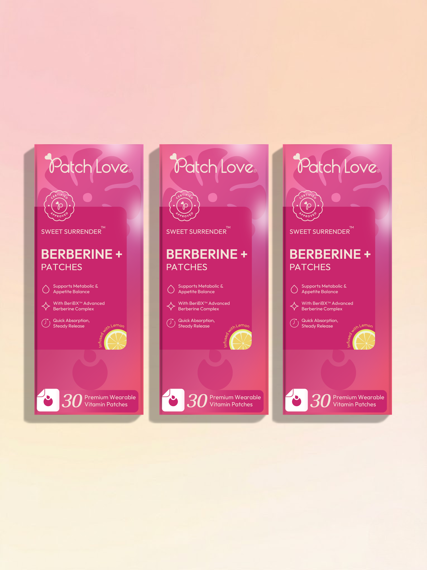 Berberine Patch - Craving & Appetite Balance Support | Patch Love